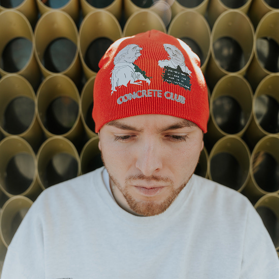 WISE GUY SKULL CAP