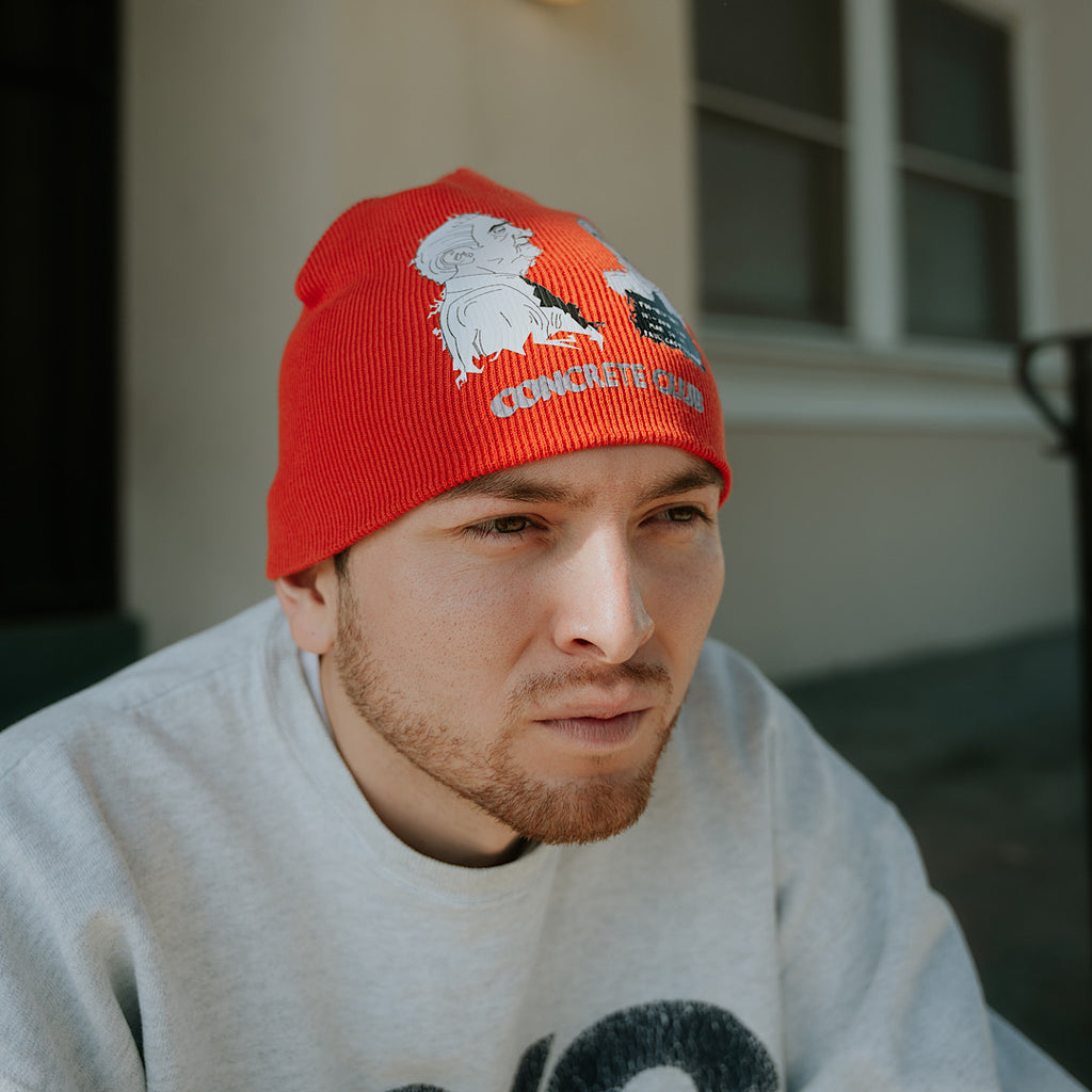 WISE GUY SKULL CAP