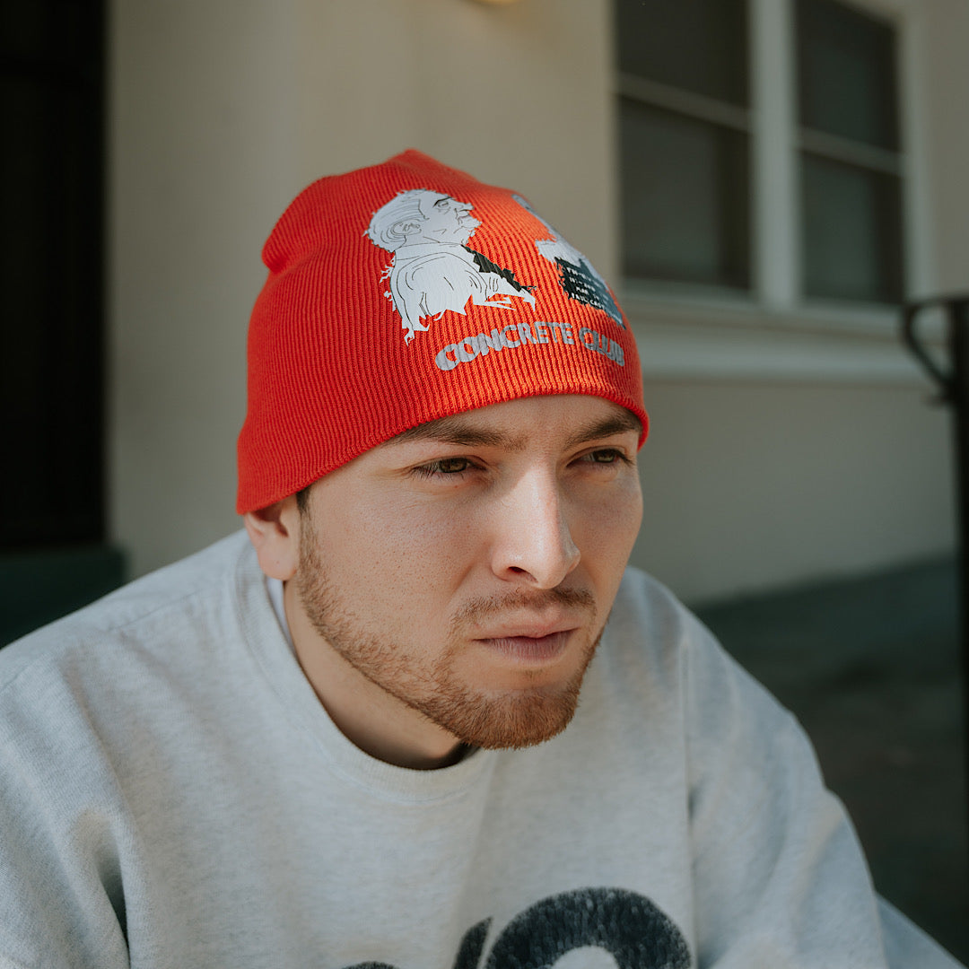 WISE GUY SKULL CAP