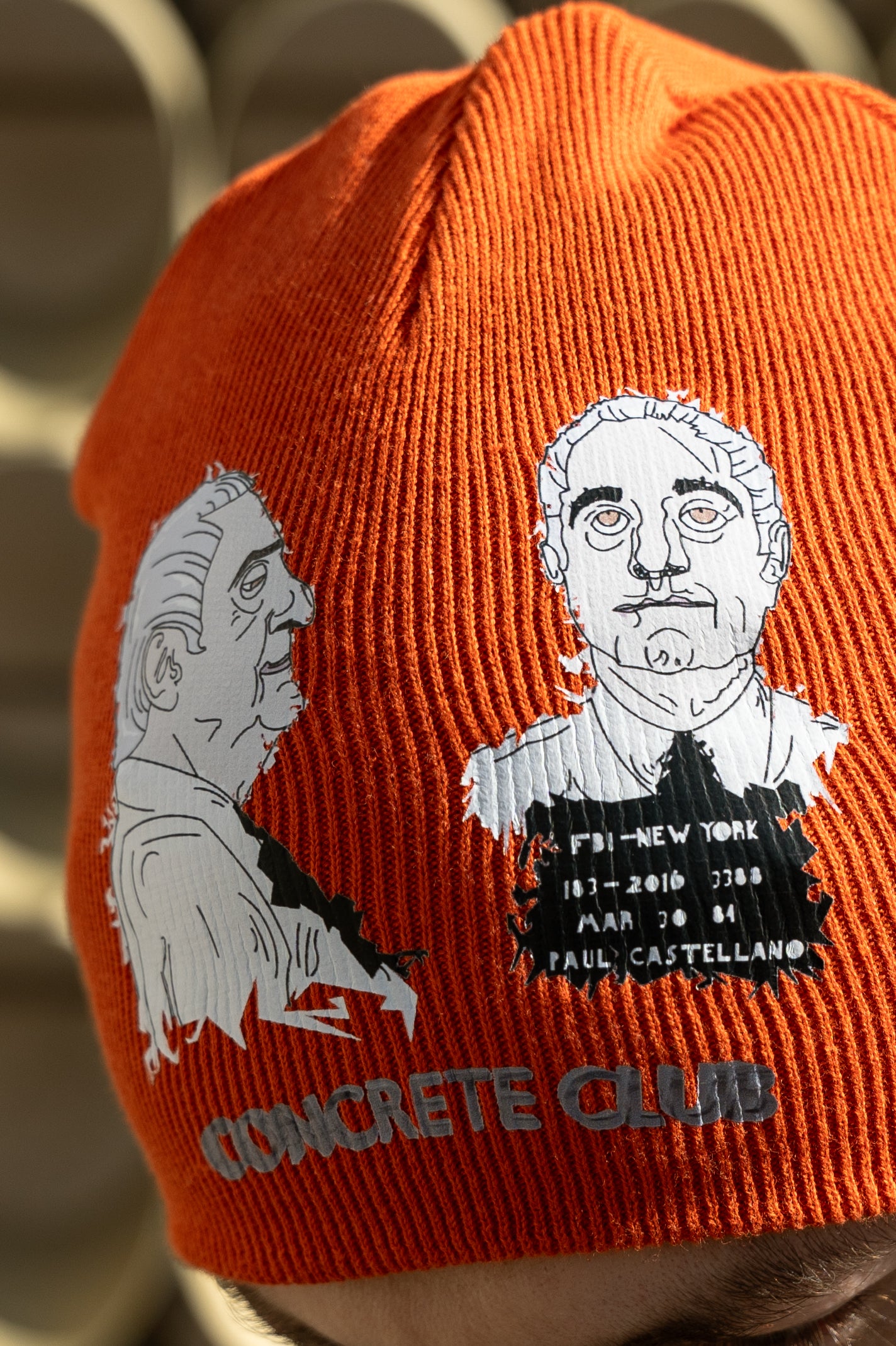 WISE GUY SKULL CAP