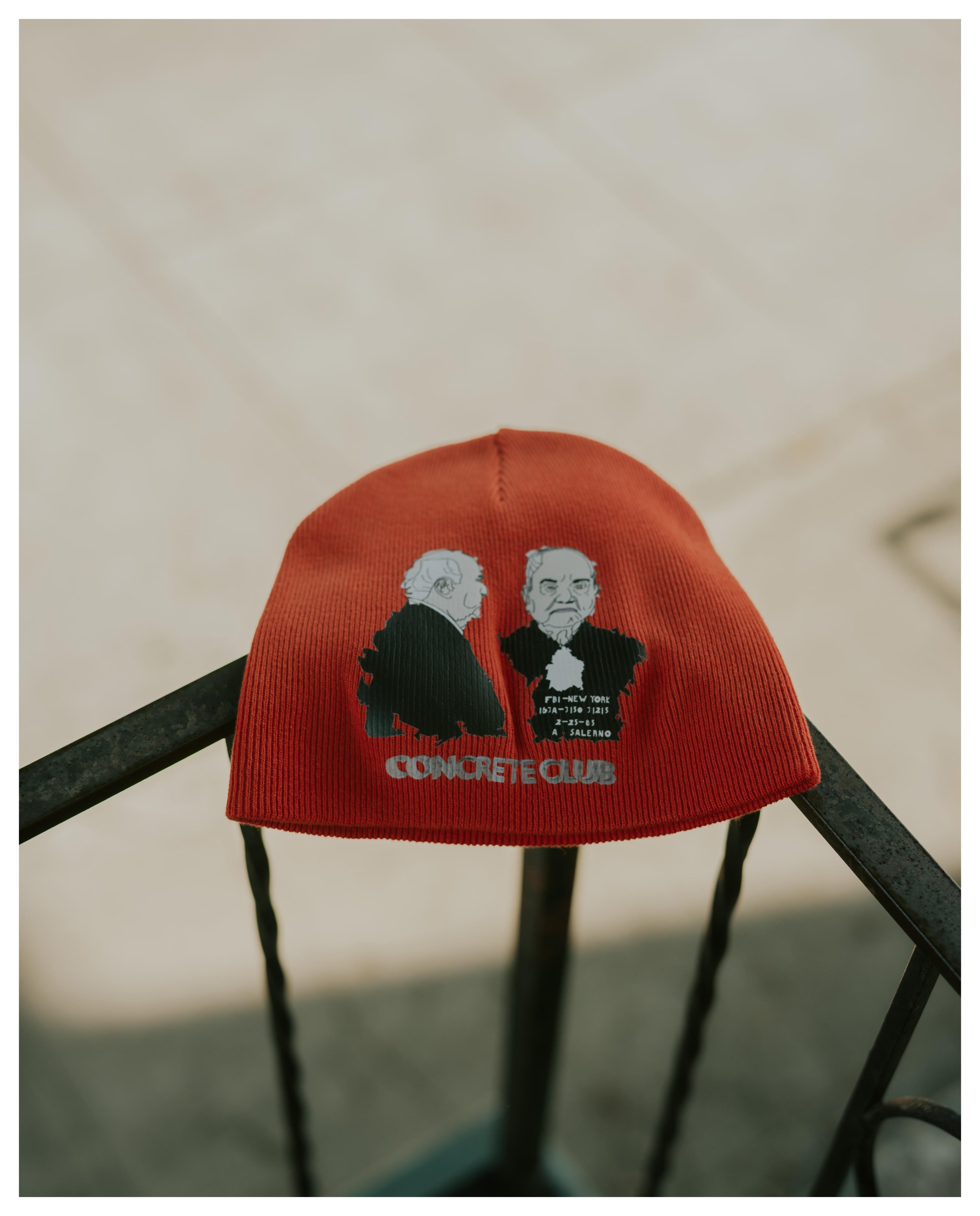 WISE GUY SKULL CAP